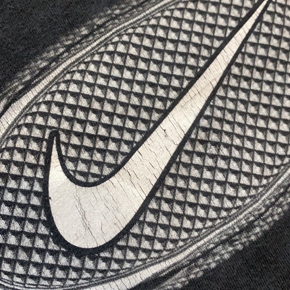 Y2K center swoosh shirt sleeve shirt - Picture 4 of 5